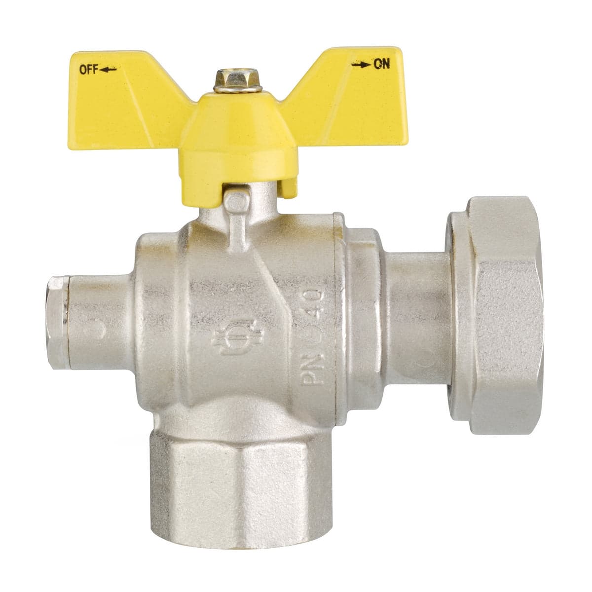 Valvola A Sfera Gas A Squadra Futurgas Femmina-Dado Girevole- 3/4 X 1 Dn 20- Fiv- Pezzi 1 in Valvole a sfera BricoGo - Marano di Napoli, commercioVirtuoso.it