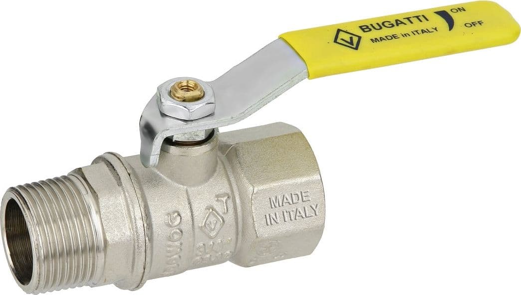 Valvola A Sfera Gas Mf Leva Lunga Mod. Dakota- 3/4 Dn 15- Bugat- Pezzi 1 in Valvole a sfera BricoGo - Marano di Napoli, commercioVirtuoso.it