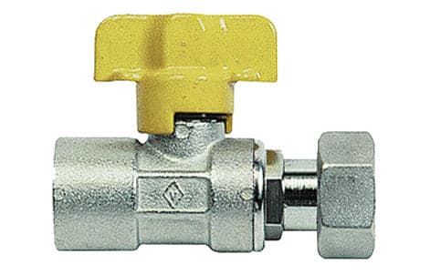 Rubinetto A Sfera Per Gas Ff Con Bocchettone- 3/4 X 1/2 Dn 15- Bugat- Pezzi 1 in Valvole a sfera BricoGo - Marano di Napoli, commercioVirtuoso.it