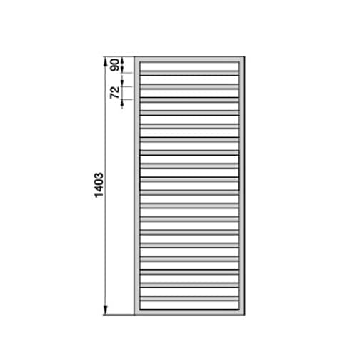 Termoarredo Zehnder Quaro H. 1403- Nero Opaco Largh. Cm 45- Zehnd- Pezzi 1 in Radiatori BricoGo - Marano di Napoli, commercioVirtuoso.it