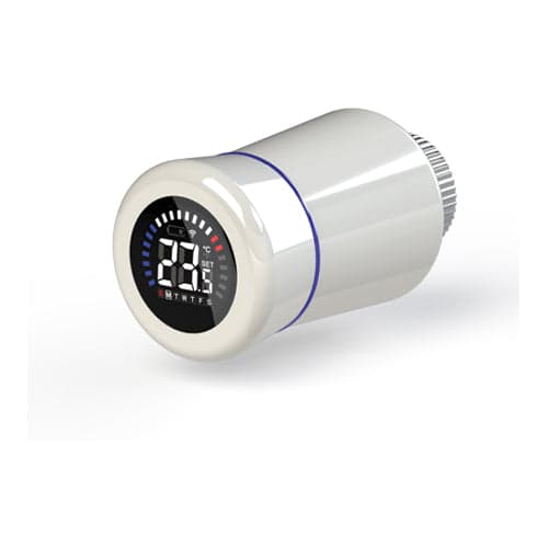 Testa Termostatica Tiemme Elettronica Wifi- Bianca- Tiemm- Pezzi 1 in Termostati BricoGo - Marano di Napoli, commercioVirtuoso.it
