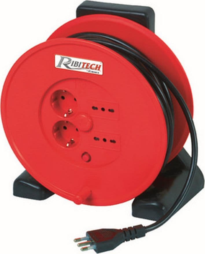 Avvolgicavo Elettrico 20 Mt- Mt 20- Ribim- Pezzi 1 in Bobine per cavo BricoGo - Marano di Napoli, commercioVirtuoso.it