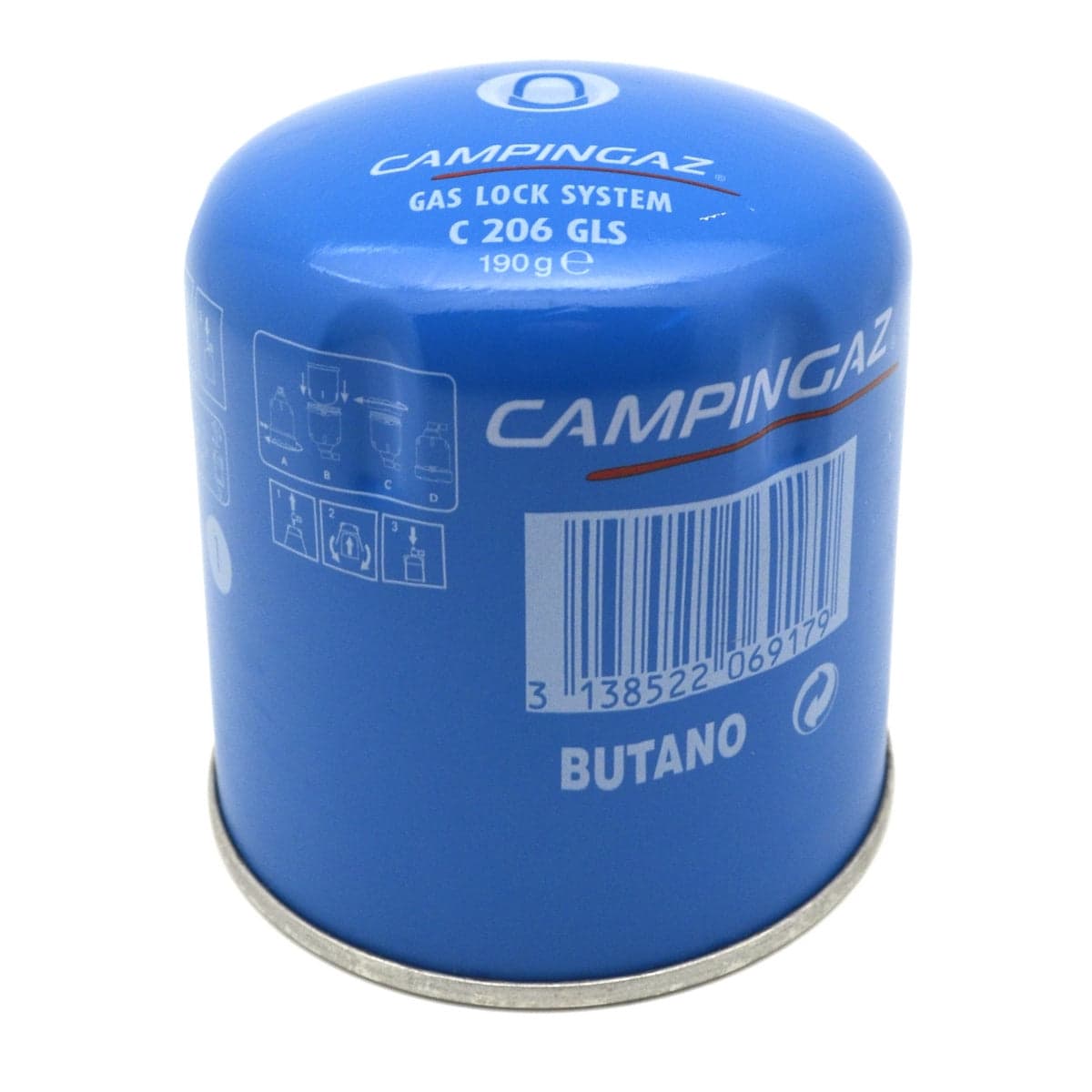 Cartuccia Gas Universale Con Valvola Gls 206- 190 Gr- Kempe- Pezzi 1 in Fornelli BricoGo - Marano di Napoli, commercioVirtuoso.it