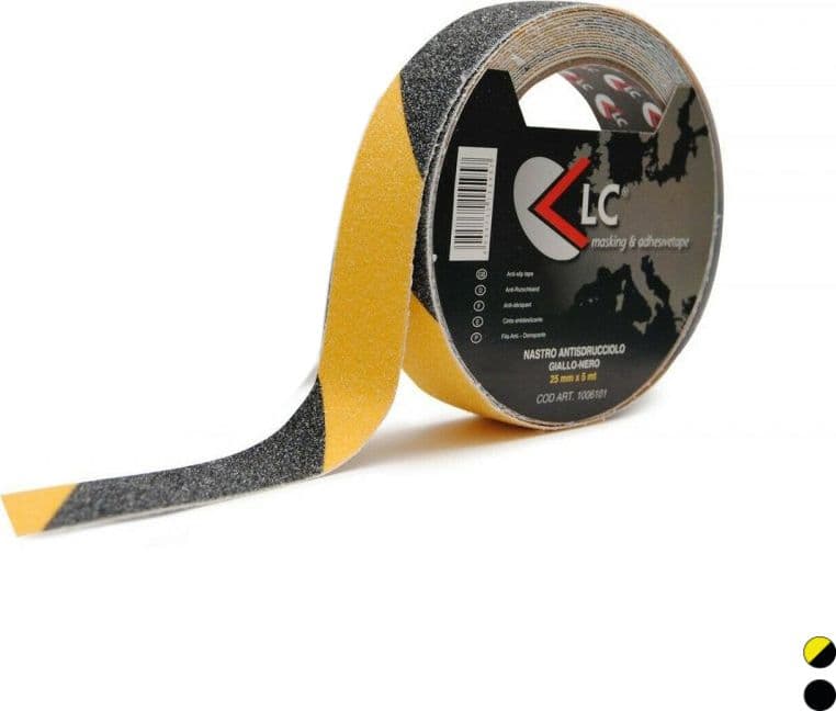 Nastro Adesivo Antisdrucciolo- Mm 25 X Mt 5 Giallo/Nero- Ff- Pezzi 1 in Nastro di sicurezza BricoGo - Marano di Napoli, commercioVirtuoso.it