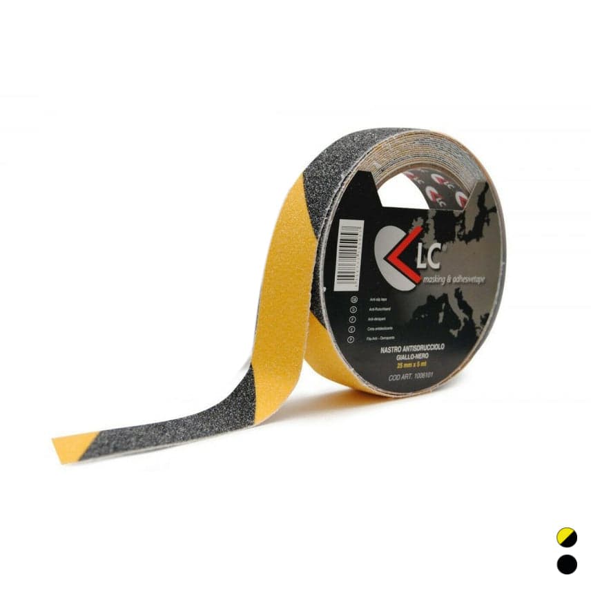 Nastro Adesivo Antisdrucciolo- Mm 25 X Mt 5 Giallo/Nero- Ff- Pezzi 1 in Nastro di sicurezza BricoGo - Marano di Napoli, commercioVirtuoso.it