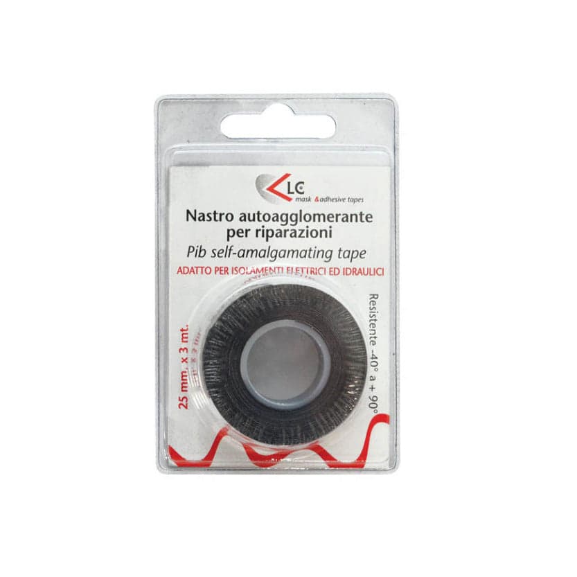 Nastro Autoagglomerante- Mm 25 X Mt 3 Nero- Ff- Pezzi 1 in Nastro isolante BricoGo - Marano di Napoli, commercioVirtuoso.it