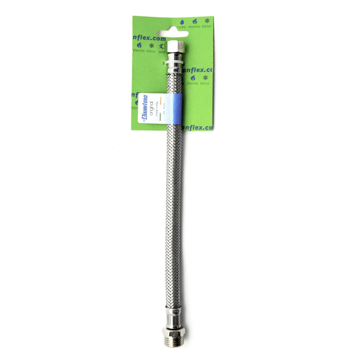 Flessibile Inox Modello Normale Cm. 30 S-Brico- Ff 1/2 X 3/8- Faidf- Pezzi 1 in Trappole BricoGo - Marano di Napoli, commercioVirtuoso.it