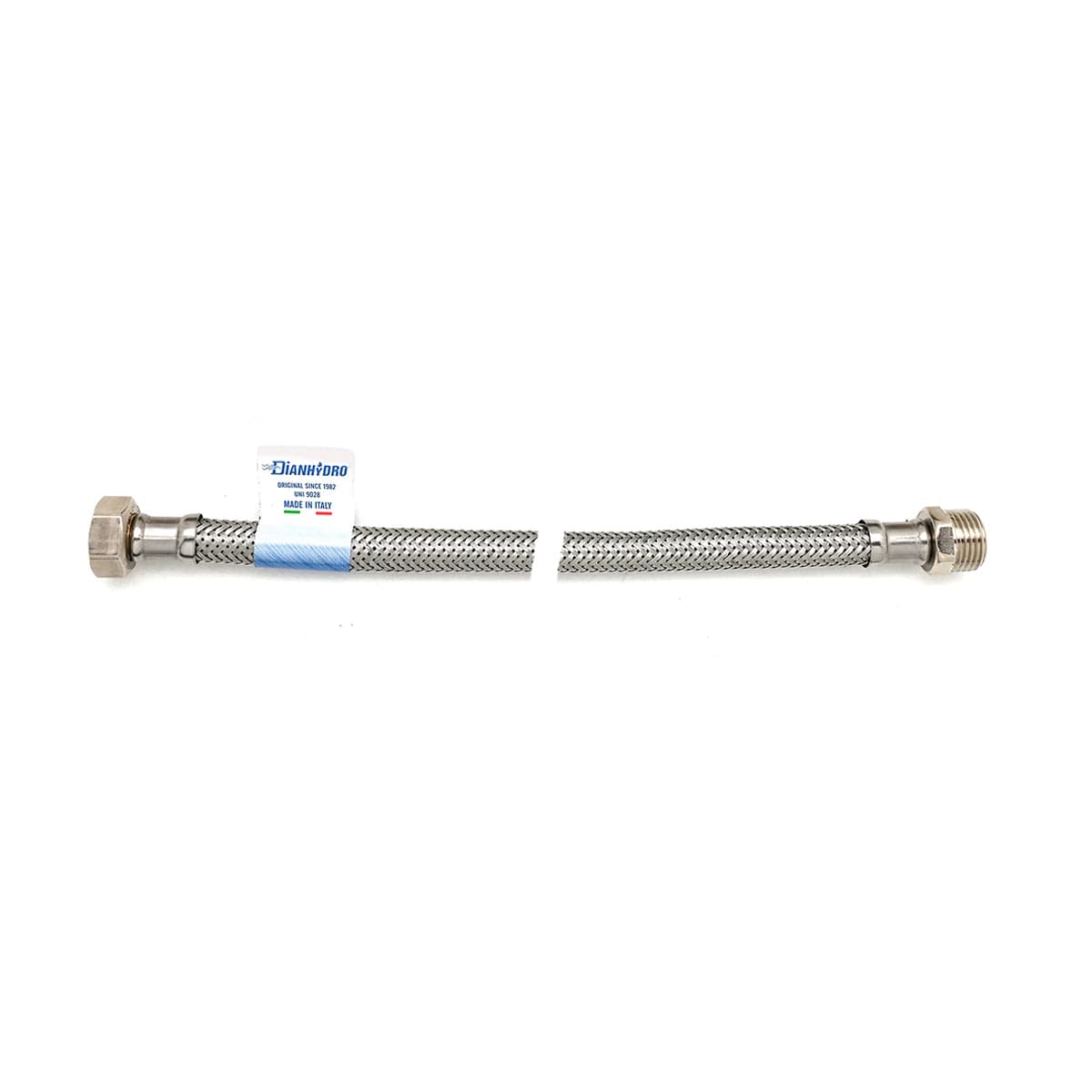 Flessibile Inox Modello Normale Cm. 50- Ff 1/2 X 3/8- Dh- Pezzi 10 in Flessibili doccia BricoGo - Marano di Napoli, commercioVirtuoso.it