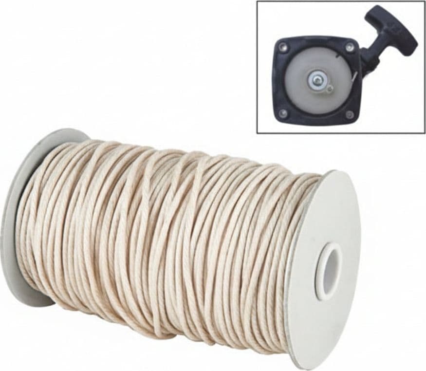 Cordino Avviamento in Nylon per Motoseghe, Decespugliatori, Rasaerba Ø 3 mm