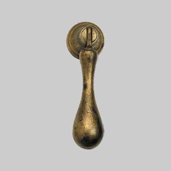 Pendente per Mobili 21396 18 x 63 mm Metal Group Ottone Antico