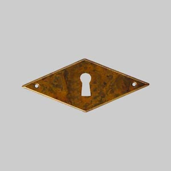 Bocchetta per Mobili 8046 Orizzontale 55 x 28 mm Giusti Patinato Antico