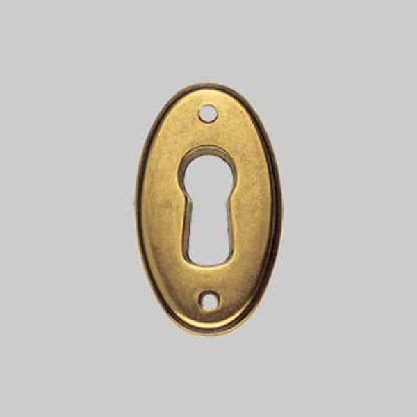 Bocchetta per Mobili 30625 22 x 37 mm Metal Group Poli Vernì (Oro Lucido)