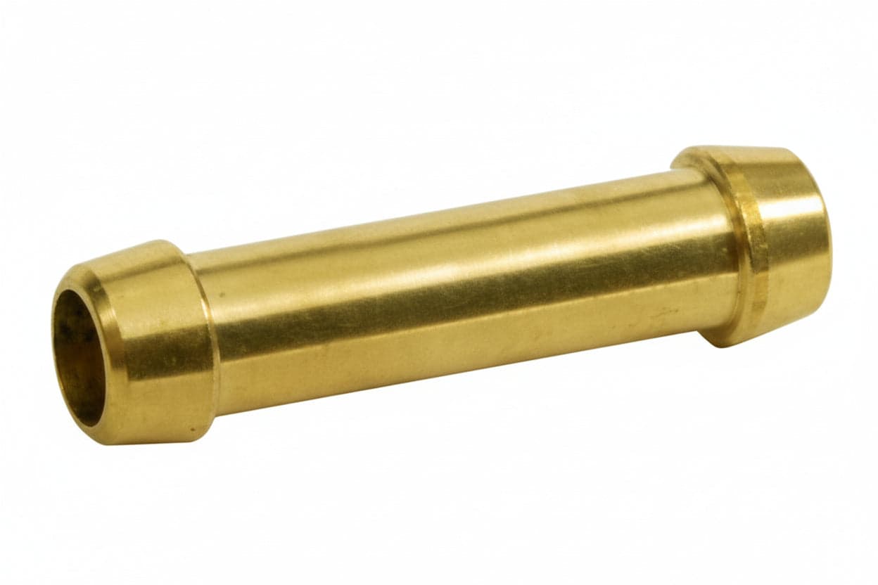 Portagomma Doppio Maschio per Tubo Alta Pressione Ø 10 mm 10 Pezzi