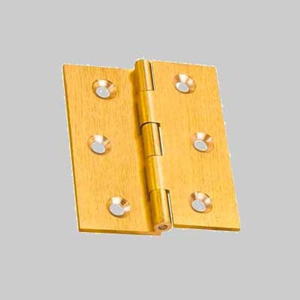 Cerniera Fresata Mezzo Collo 50 x 40 mm Bronzata 24 Pezzi
