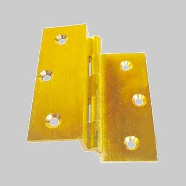 Cerniera Fresata Doppio Collo 50 x 40 mm Bronzato 24 Pezzi