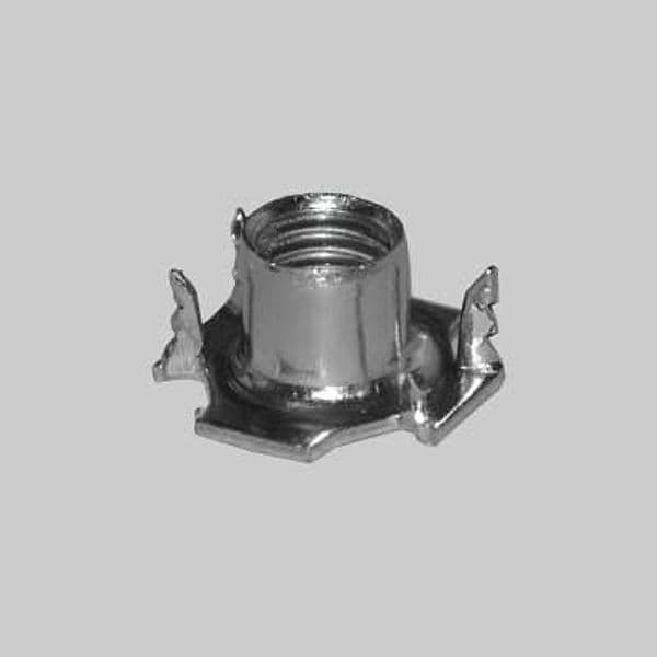 Fondello a Quattro Punte Ø Mm 25 x 12 M10 100 Pezzi