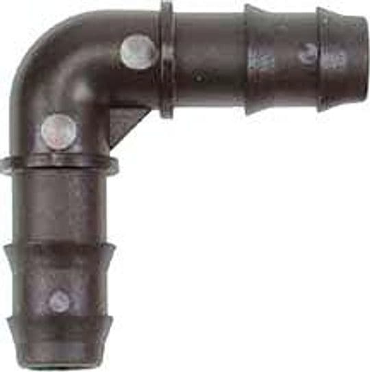Raccordo Portagomma Gomito a 90 ° in Polipropilene Ø 16 mm 100 Pezzi