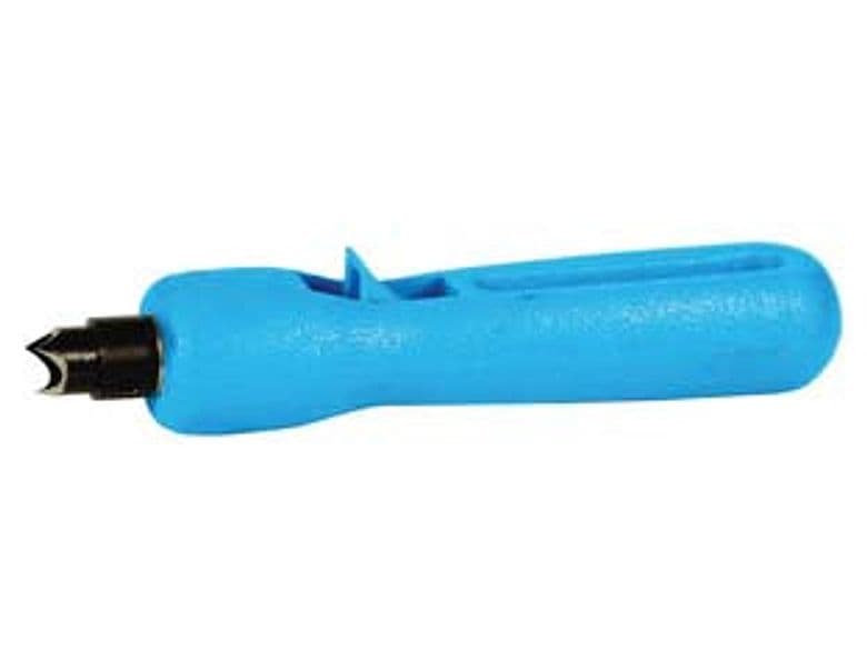 Fustella Foratubi a 3 Punte con Manico in Polipropilene Ø 12 mm