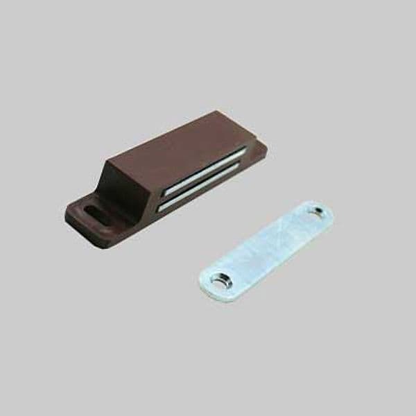 Chiusura Magnetica Gigante 18 x 87 mm Marrone 25 Pezzi