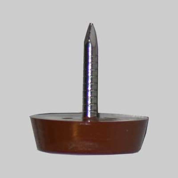 Piedino Sottosedia Ø 17 mm Marrone 250 Pezzi