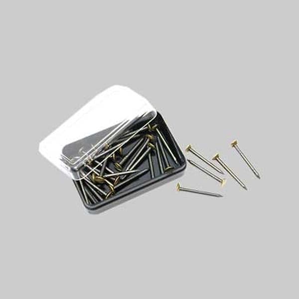 Chiodini per Ganci per Quadri 25 mm 12 Confezioni Blister 15 Pezzi