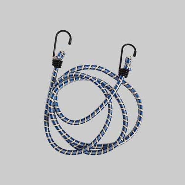Allacciabagagli con Gancio in Ferro Ideal Star 150 cm 2 Pezzi