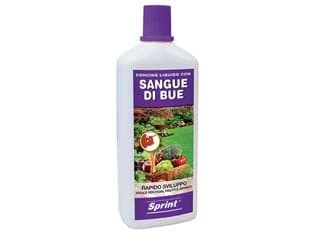 Concime Liquido Sangue di Bue 1 l Sprint 6 Pezzi