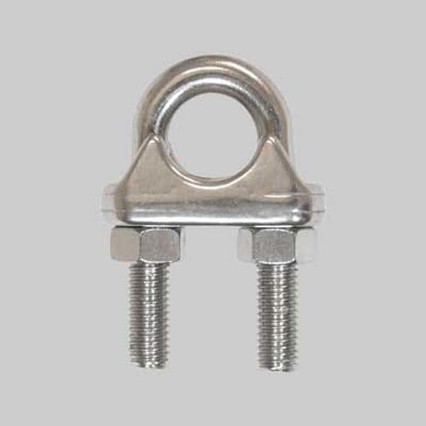 Morsetto per Funi Inox 6 mm