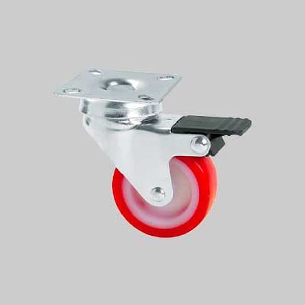 Ruota Arredamento Art. 235BIS Avo con Freno 40 Aldo Valsecchi Portata 15 kg