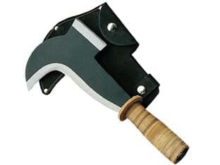 Roncola Pennatino Caccia con Fodero Lama 180 mm