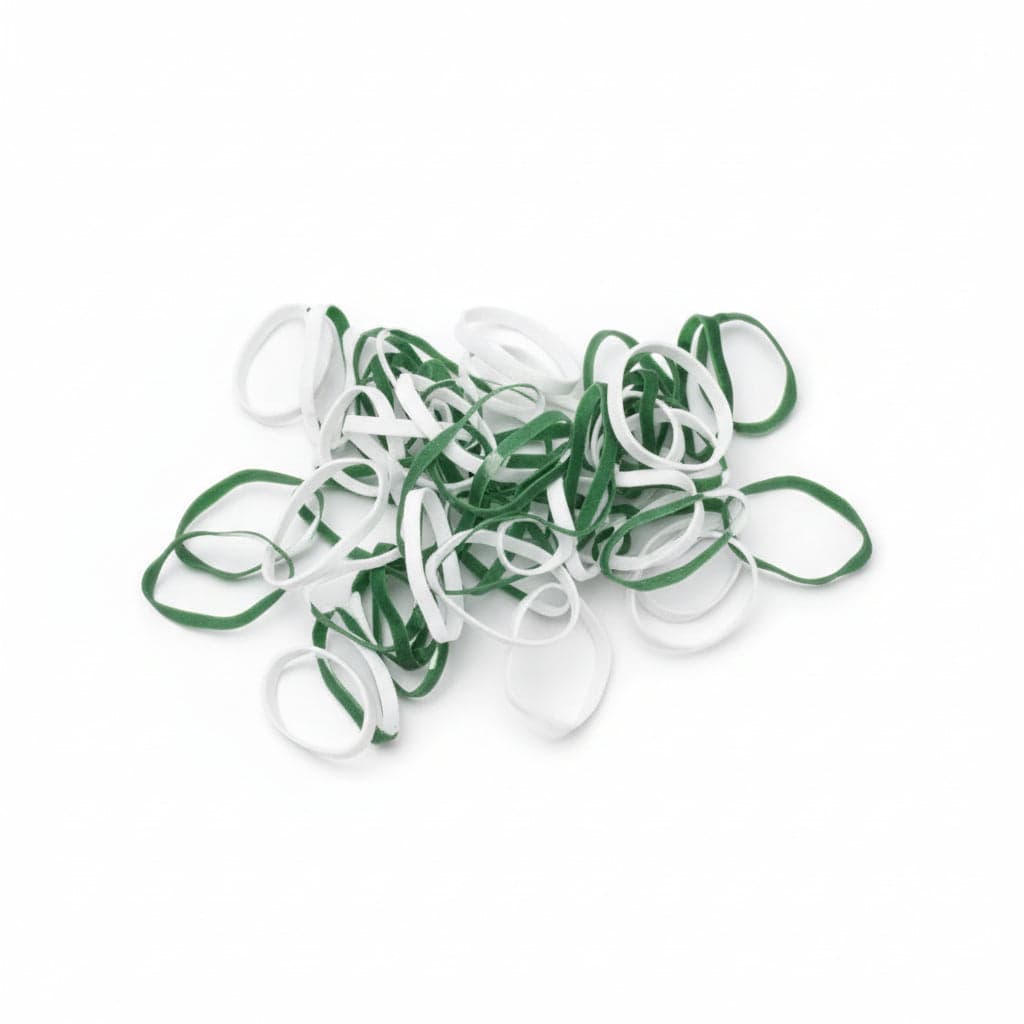 ELASTICI GOMMA VERDE- - ø mm.50 spessore mm.1,6x1,5 - 1 kg