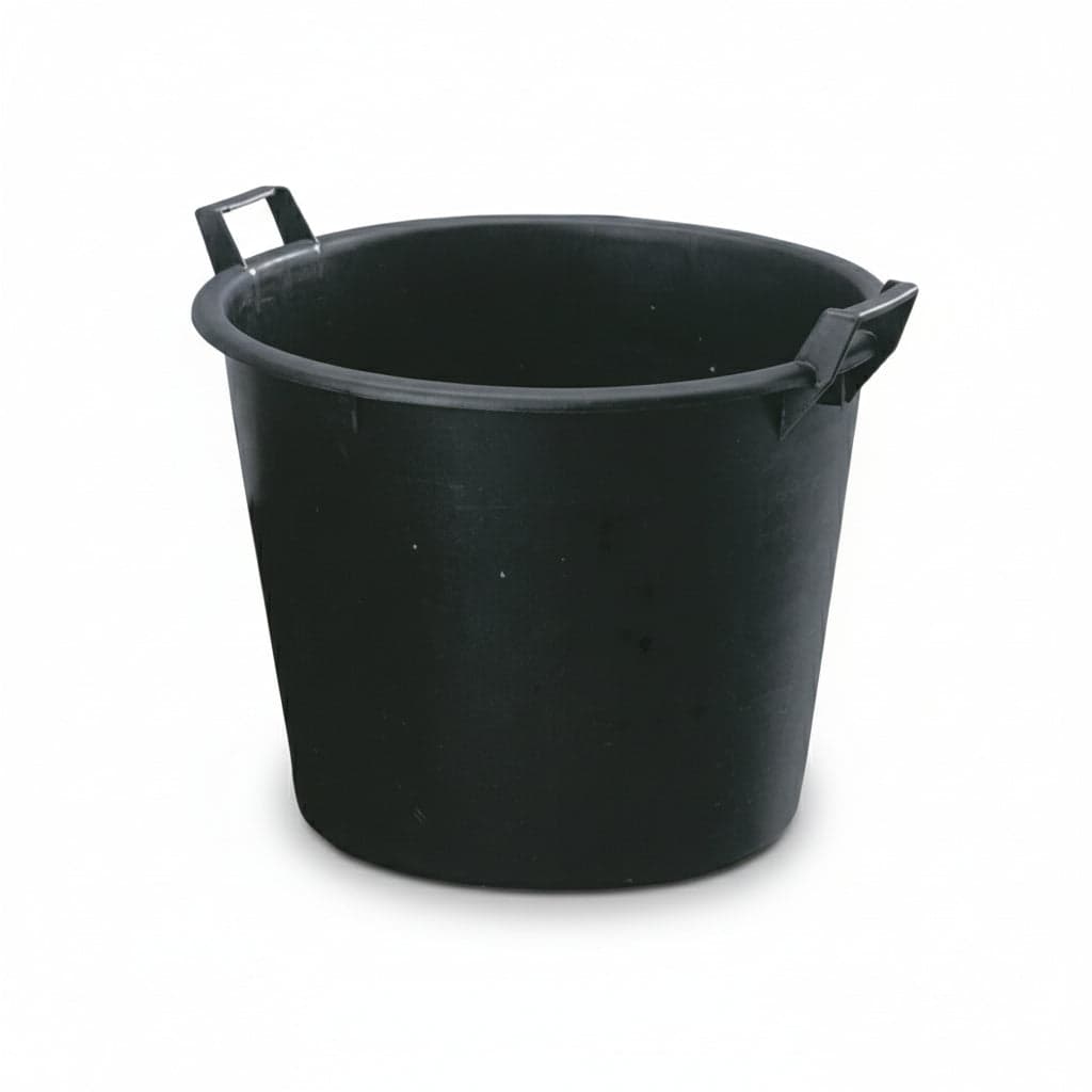 MASTELLONI CON MANICI NERI  lt.32 ø cm.44x35h.    ICS