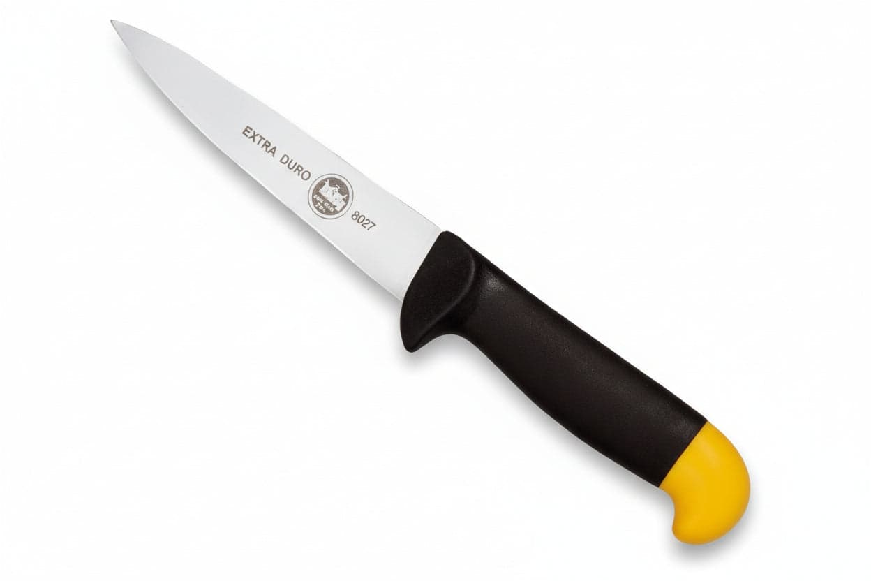 Coltello da Scannare per Macellaio 20 cm Manico in Plastica Duebuoi