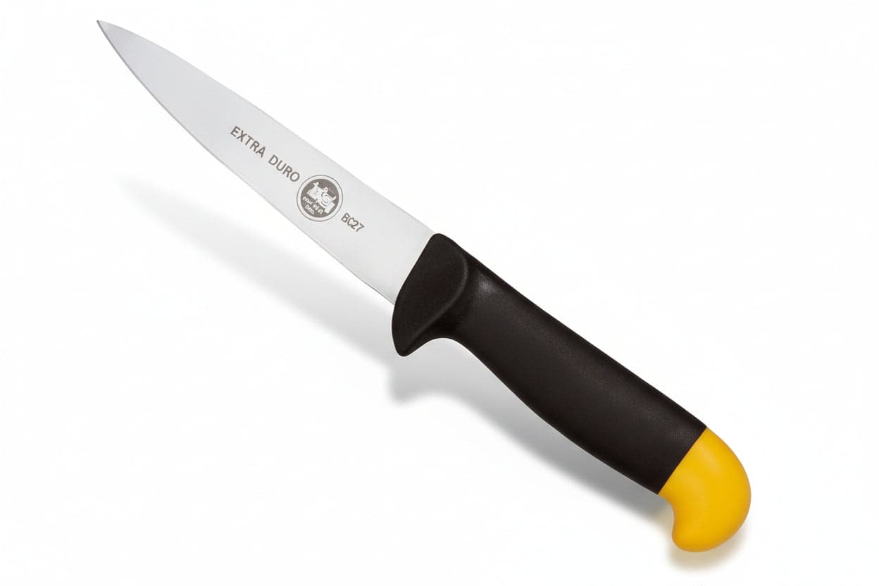 Coltello da Scannare per Macellaio 22 cm Manico in Plastica Duebuoi