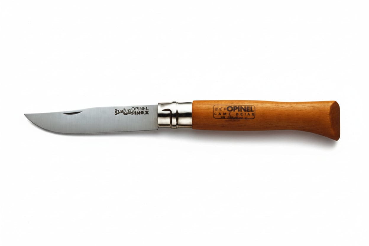 Coltelli Opinel Tradizione con Virobloc N°12 Lama da 12 cm Opinel 2 Pezzi