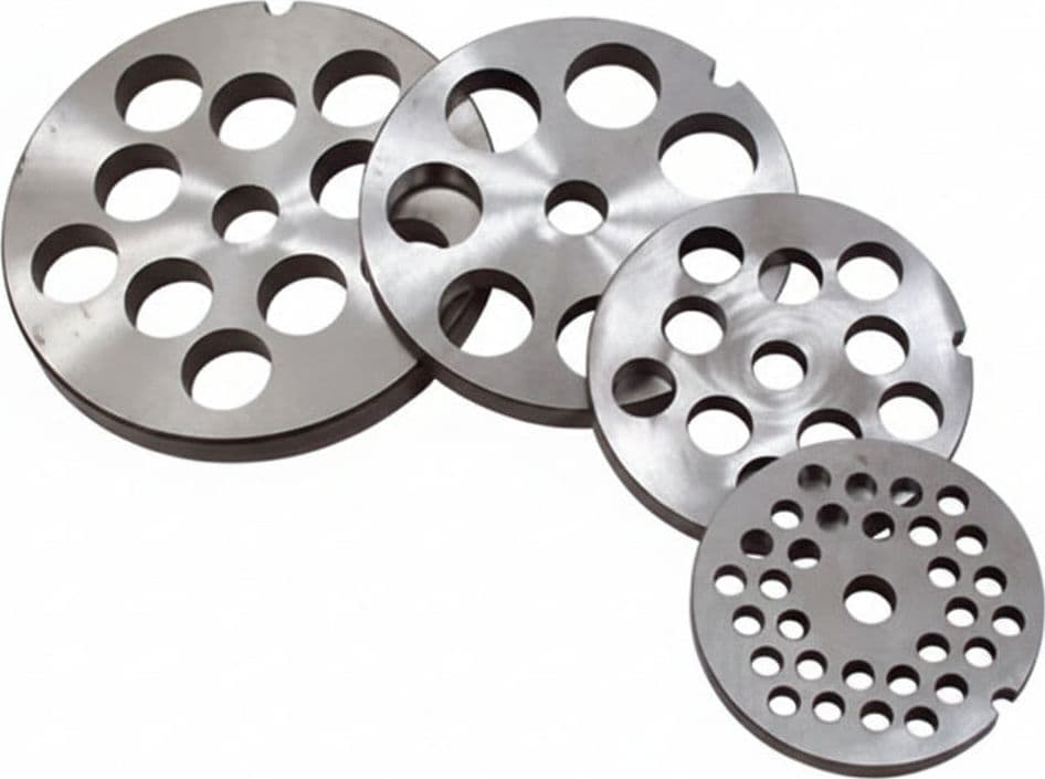 Piastre Autoaffilanti per Tritacarne N°5 Foro 45 (ART.10522 I) Tre Spade