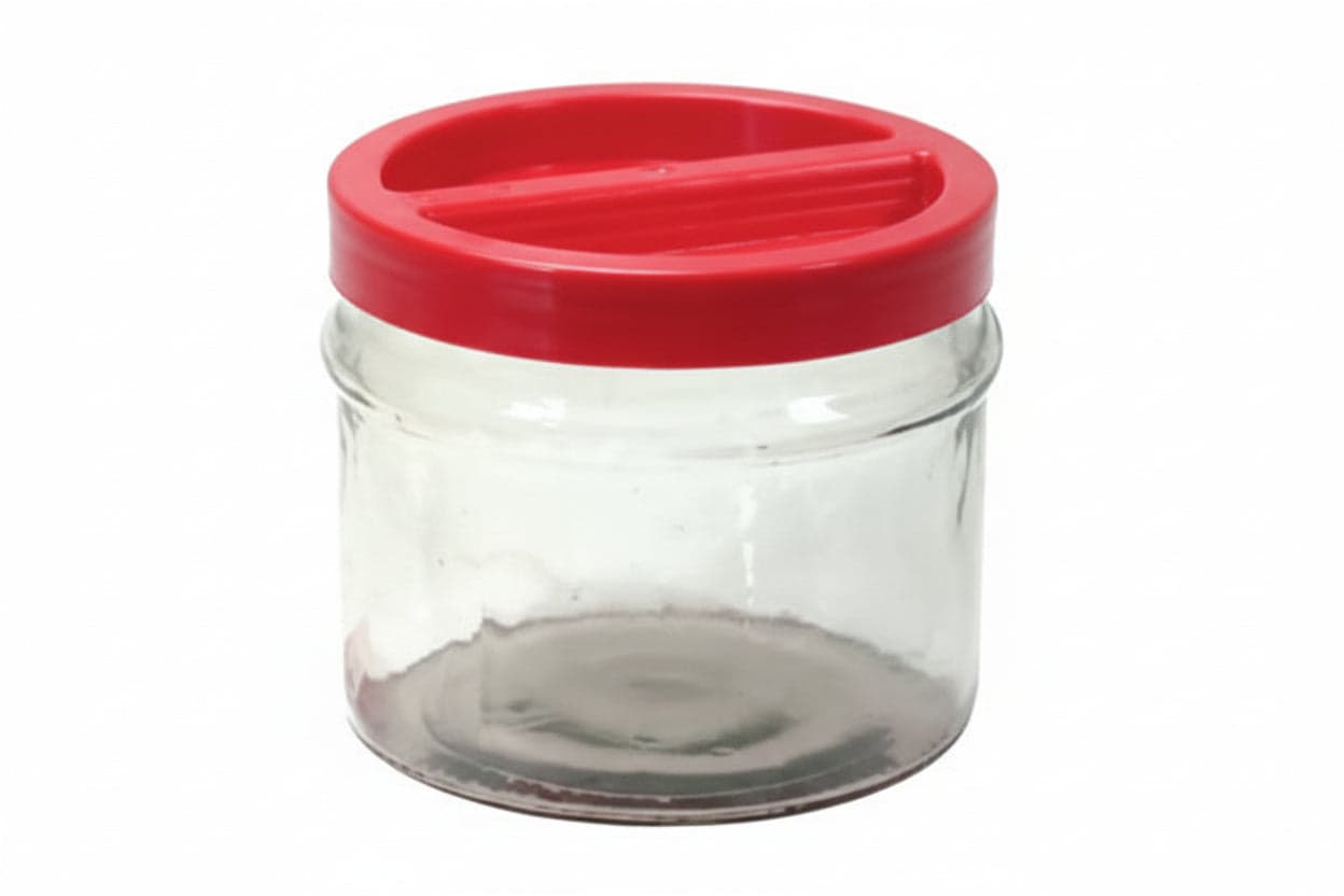 VASO VETRO ORTES- - ø mm.170 ml.3500 mm.210h. - 6 pezzi