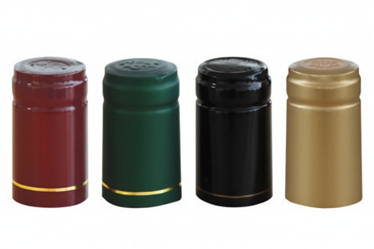 CAPSULA TERMORETRAIBILE PER BOTTIGLIE VINO BORDOLESI PZ.100- - bordeaux - 1 busta