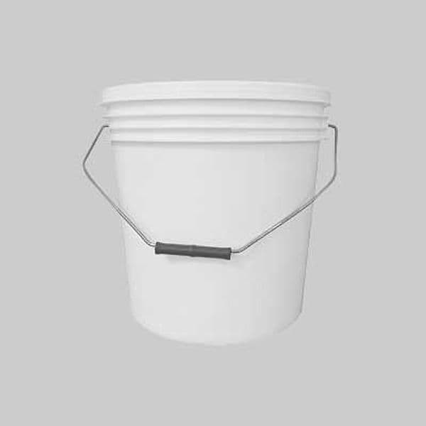 Secchio in Plastica con Coperchio 6 l Ø 20 x H. 21 cm