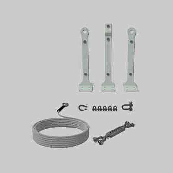 Kit Linee Vita Base Due Pendenze Fune 8 m