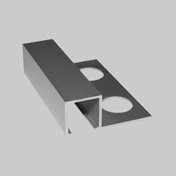 Profilo Jolly Quadro per Rivestimenti 2 m Lineari Arcansas Lucido Barra