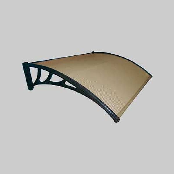 Pensilina da Esterno Alveolare Fume Ideal Star 150 x 100 cm