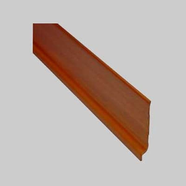 Battiscopa in PVC 70 x 9 mm Barra 2 Mt Frassino 10 Pezzi