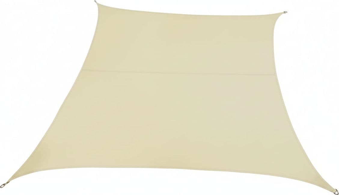 Vela Ombreggiante Poliestere Quadra Beige 4 MX6 Vette