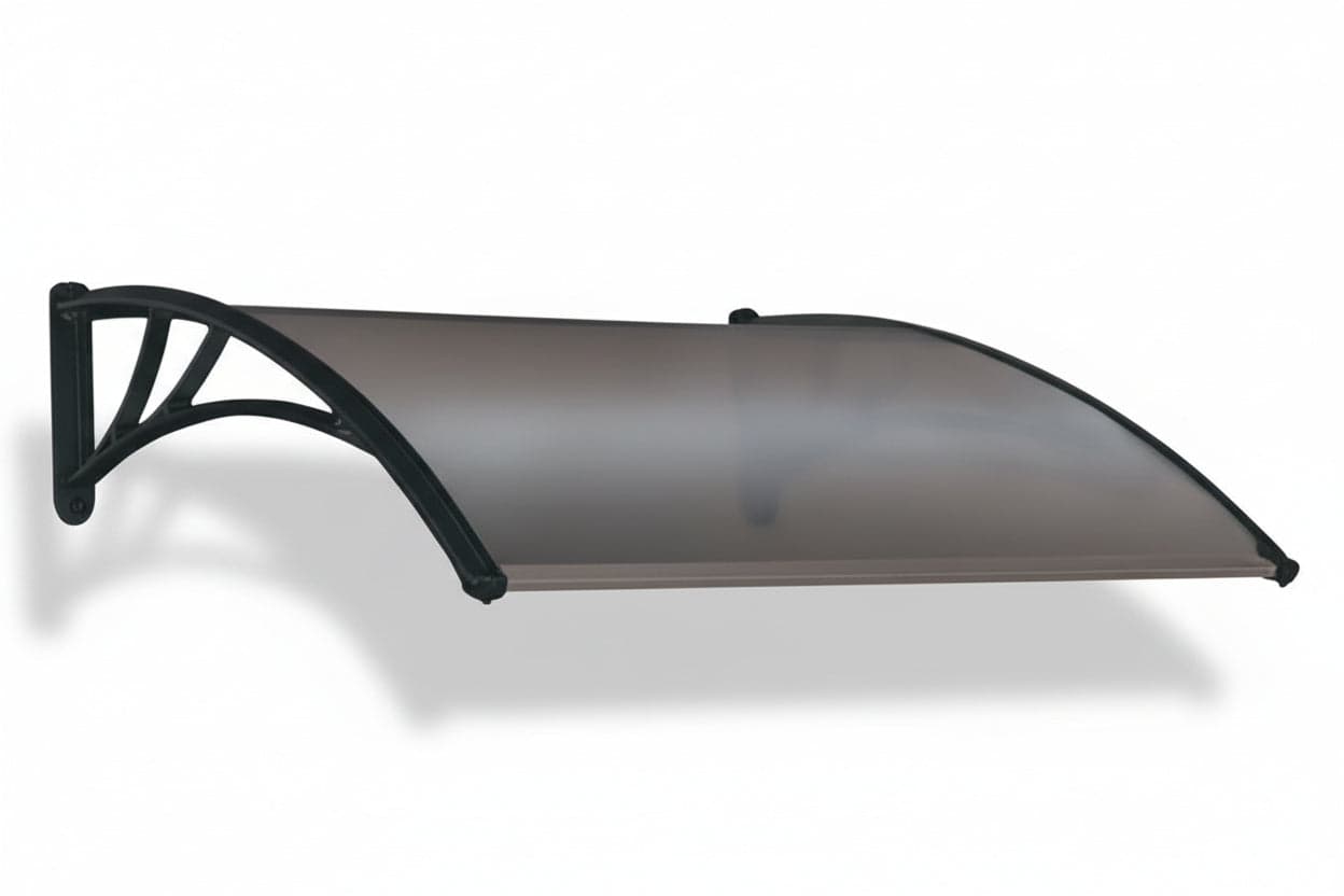 PENSILINA IN POLICARBONATO ALVEOLARE FUME'  cm.100x80x23h.    VETTE
