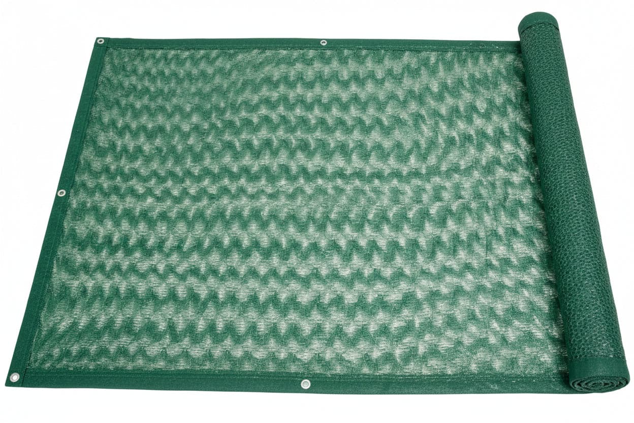 Rete Ombreggiante per Balconi in Hdpe Verde 0,75 Mh. Rot. 6 m Trex