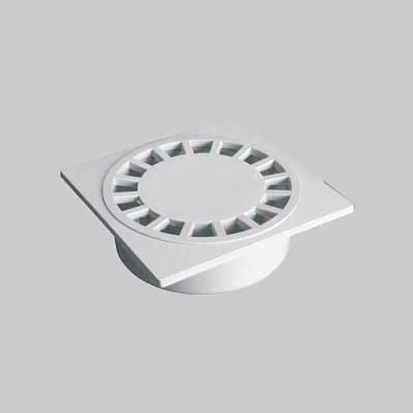 Chiusino Scarico Sifonato 25 x 25 cm Scarichi Ø 100 x 110 mm