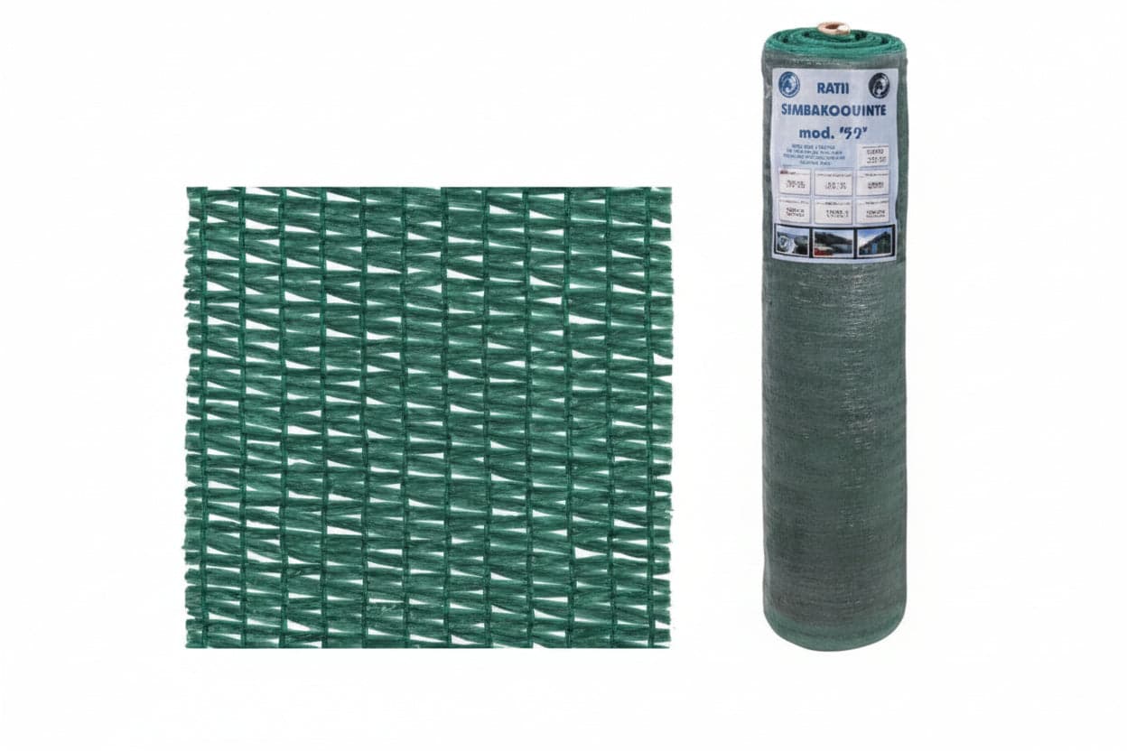 Rete Ombreggiante Garden Normale 90% Verde Asole Rinforzate 2 Mh. Rot. 100