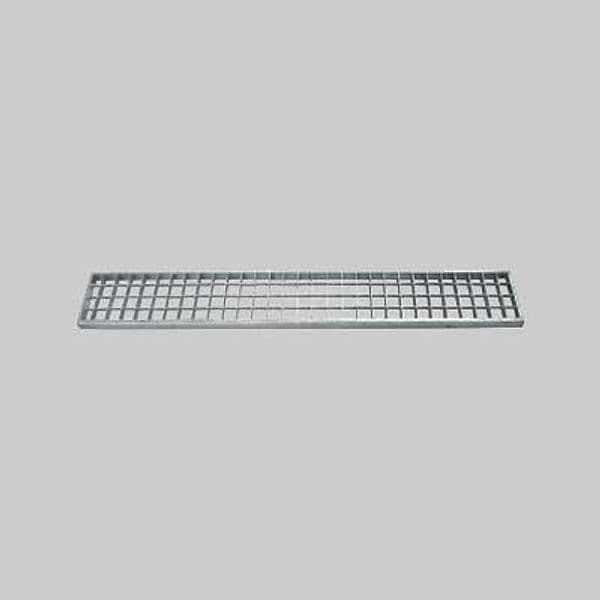 Griglia per Canaletta in Acciaio Zincato 100 x 25 cm Carrabile