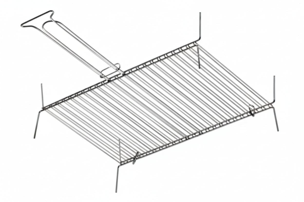 GRIGLIA DOPPIA A BARRE VERTICALI  cm.30x45